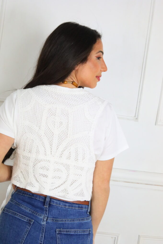 Camiseta Con Chaleco