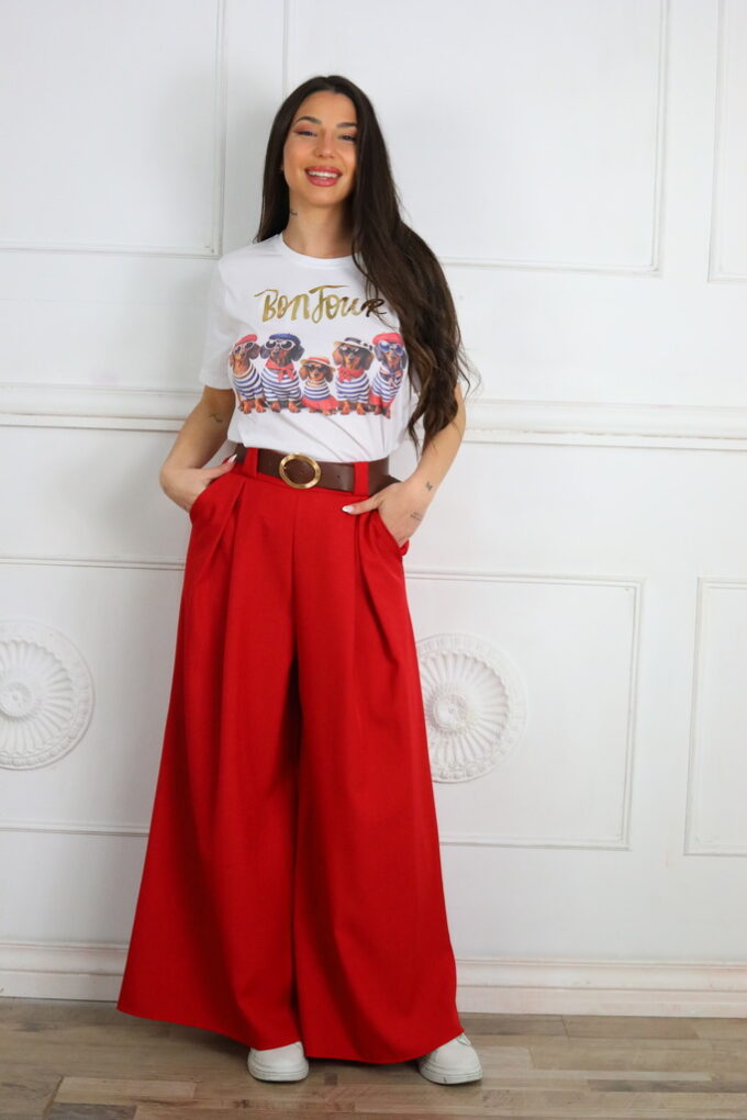 Pantalon Ancho Pinzas