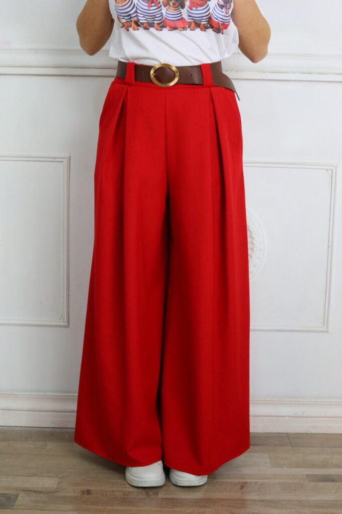 Pantalon Ancho Pinzas