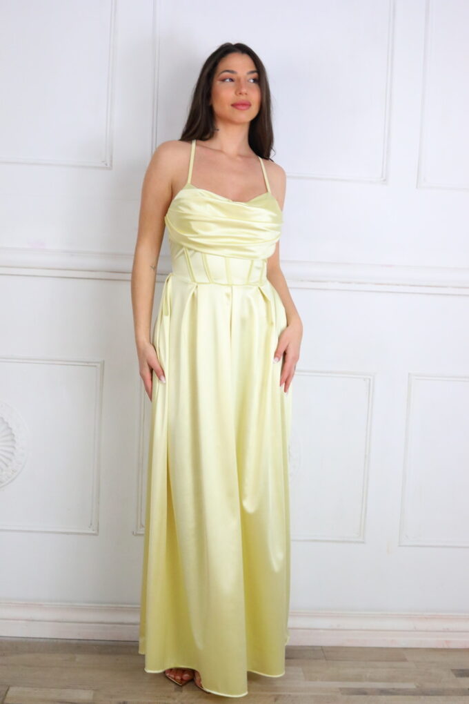 Vestido Corsé Cordón