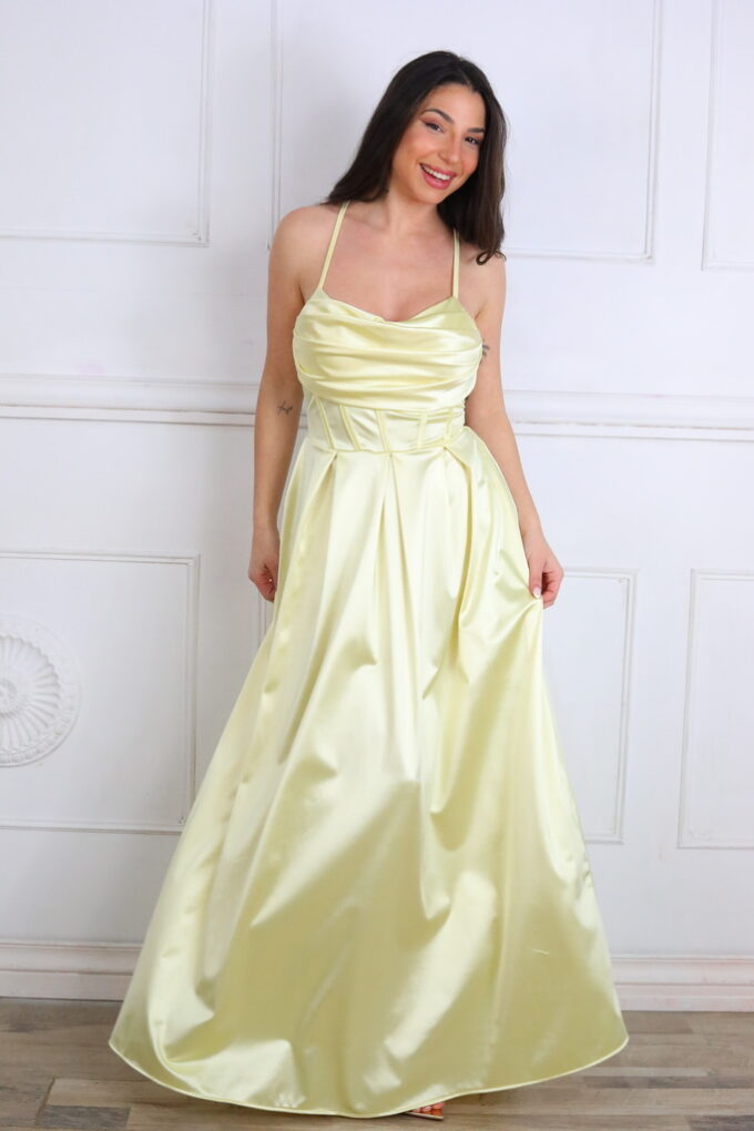 Vestido Corsé Cordón