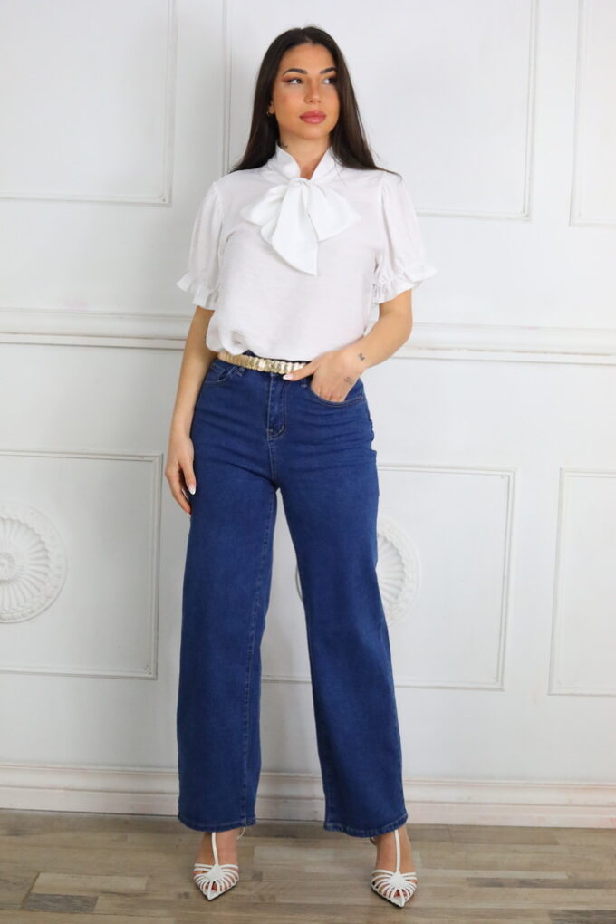 Blusa Símil Lino Lazo