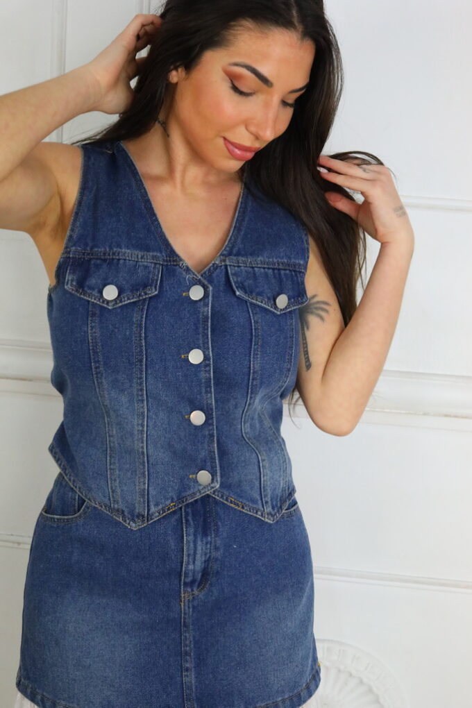 Conjunto Vaquero Encaje