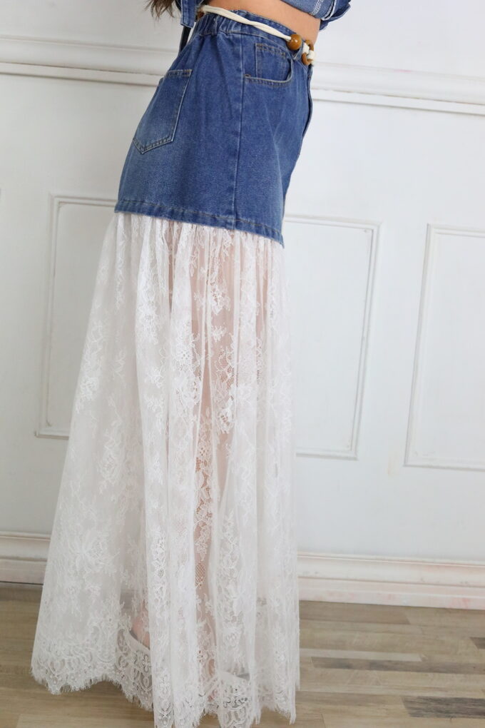 Conjunto Vaquero Encaje