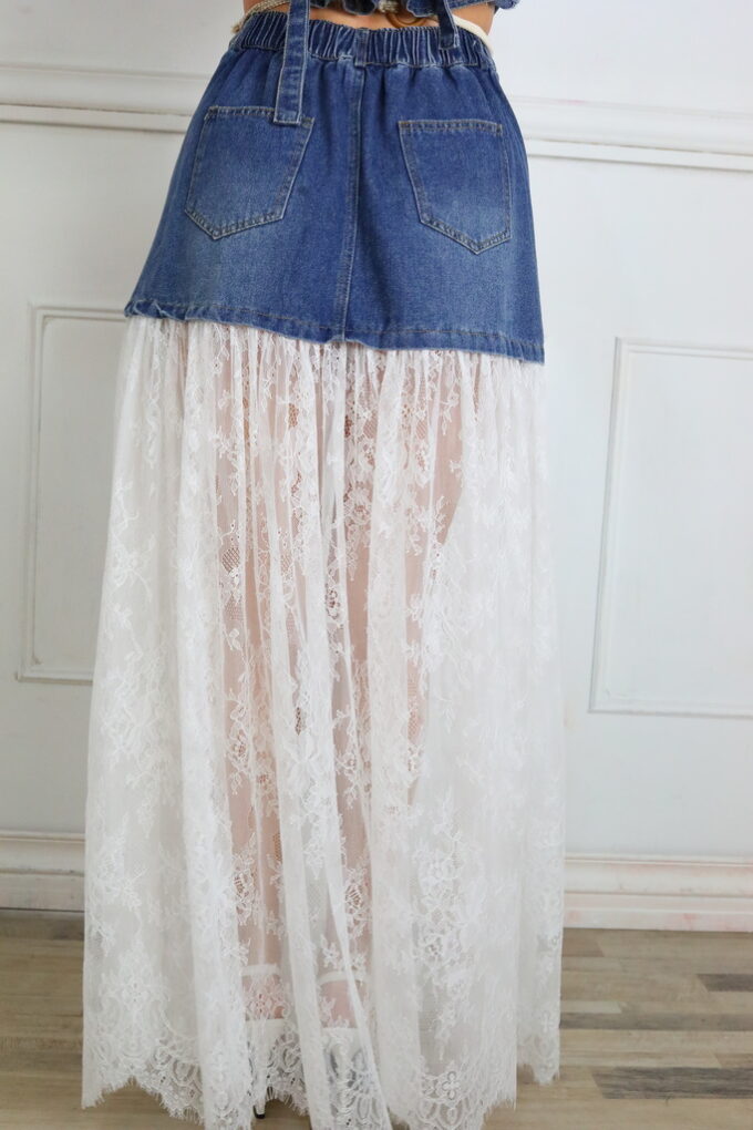 Conjunto Vaquero Encaje