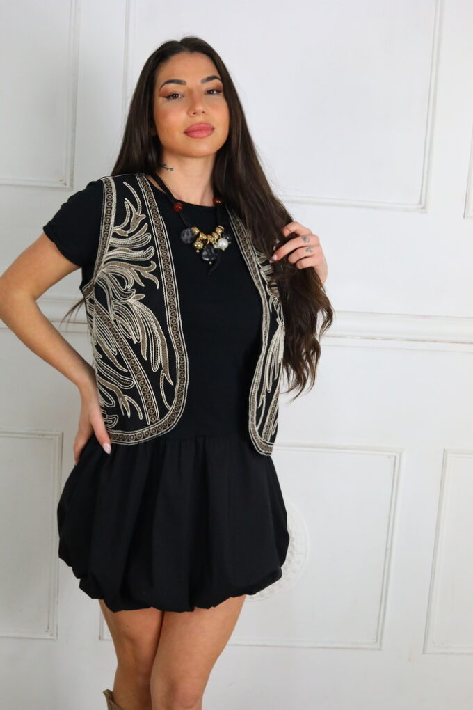 Vestido Doble Tejido