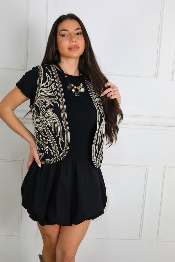 Vestido Doble Tejido