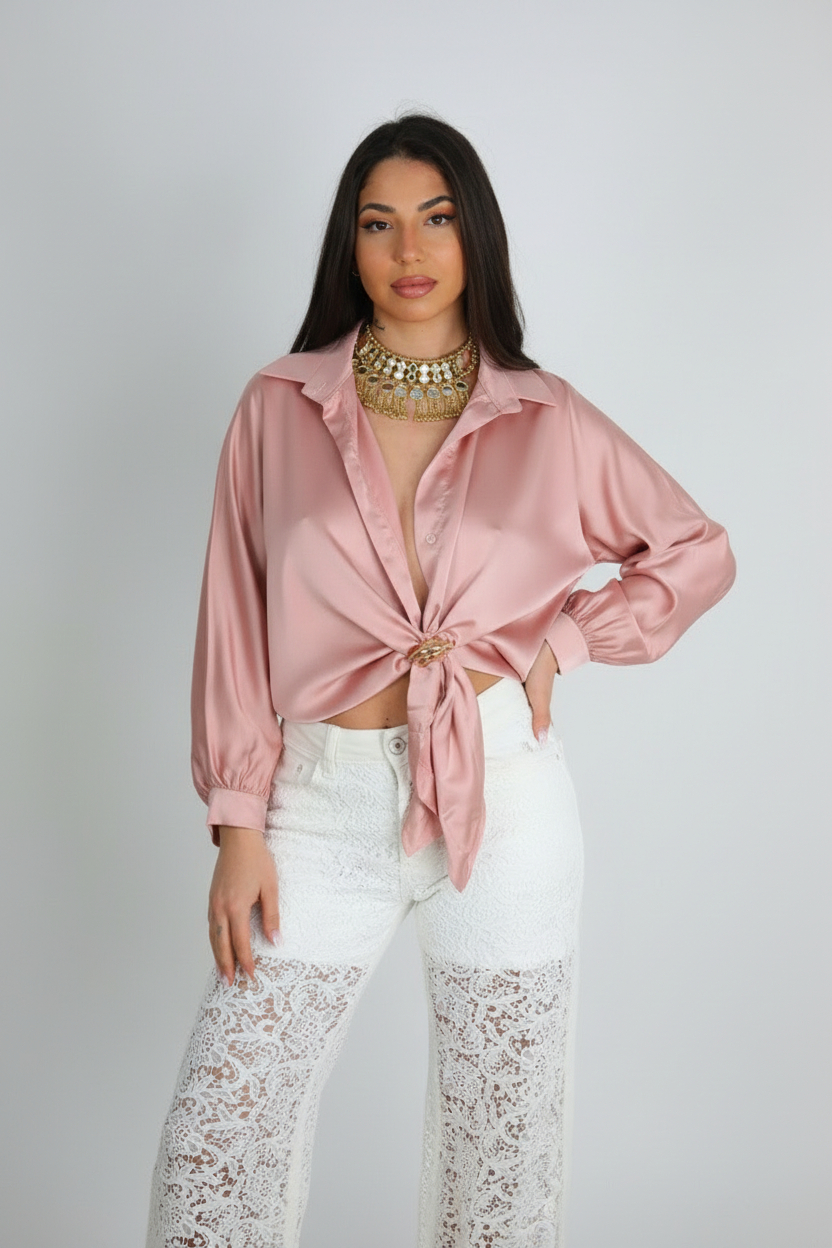 Camisa Raso Broche - Imagen 8