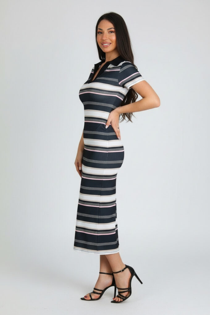 Vestido Polo Canalé