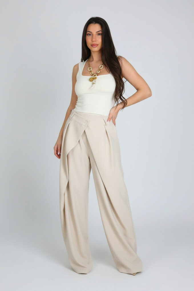Pantalon Doble Solapa