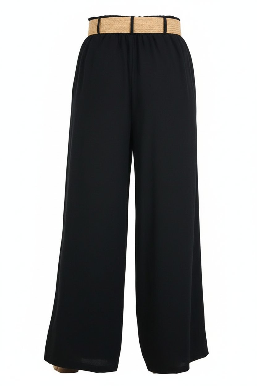 Pantalón Pinzas Cinturón - Imagen 5