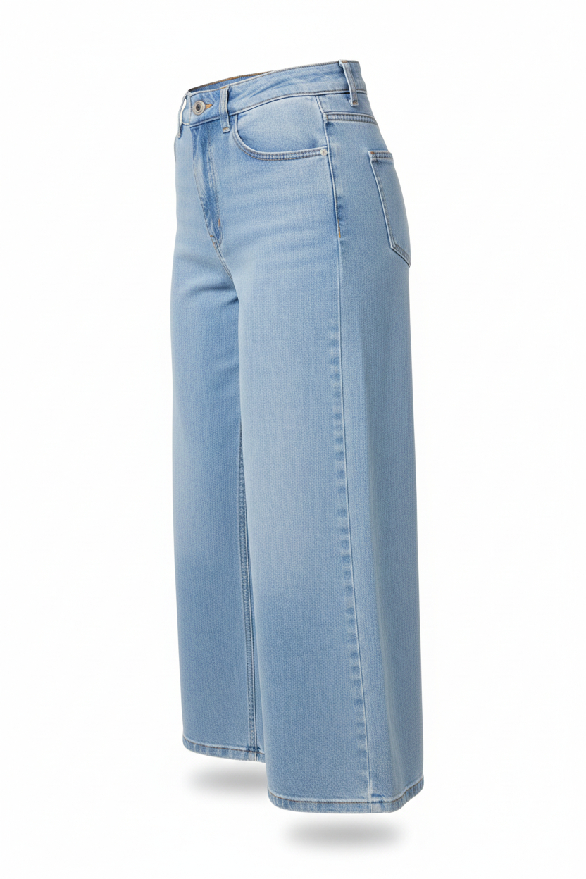 Vaquero Wide Leg Corto - Imagen 4