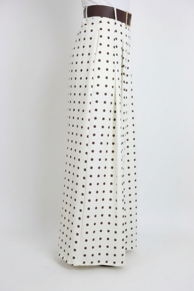 Pantalon Lunares Cinturón