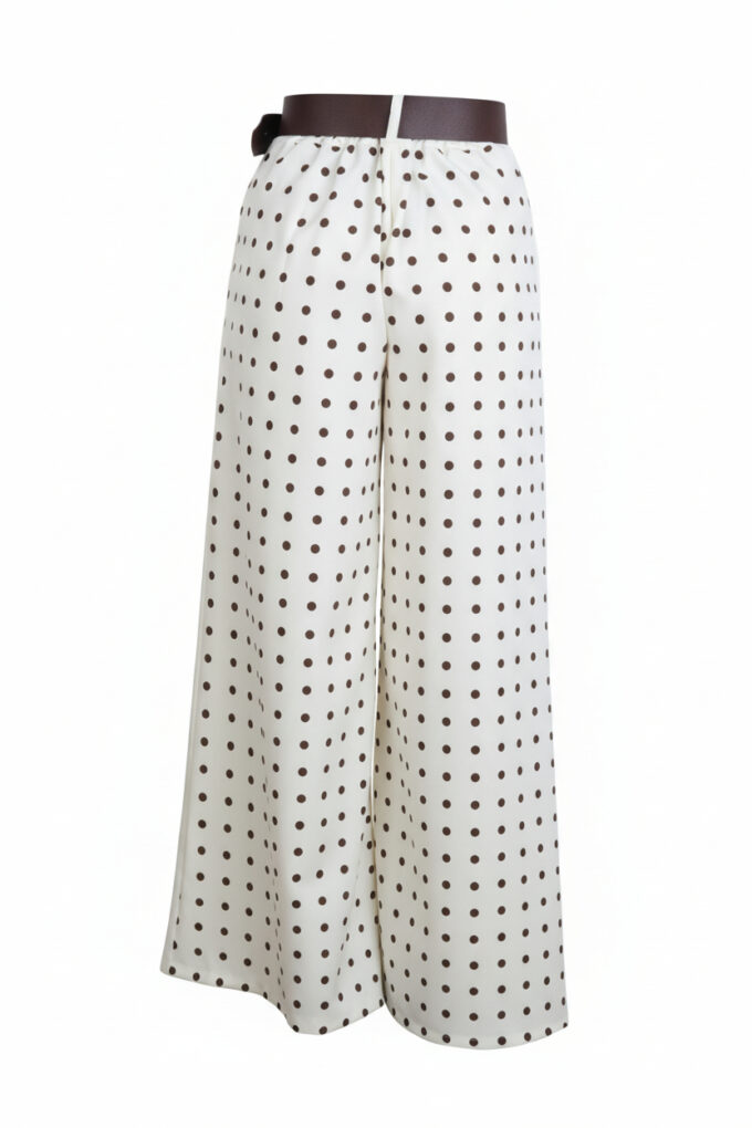 Pantalon Lunares Cinturón