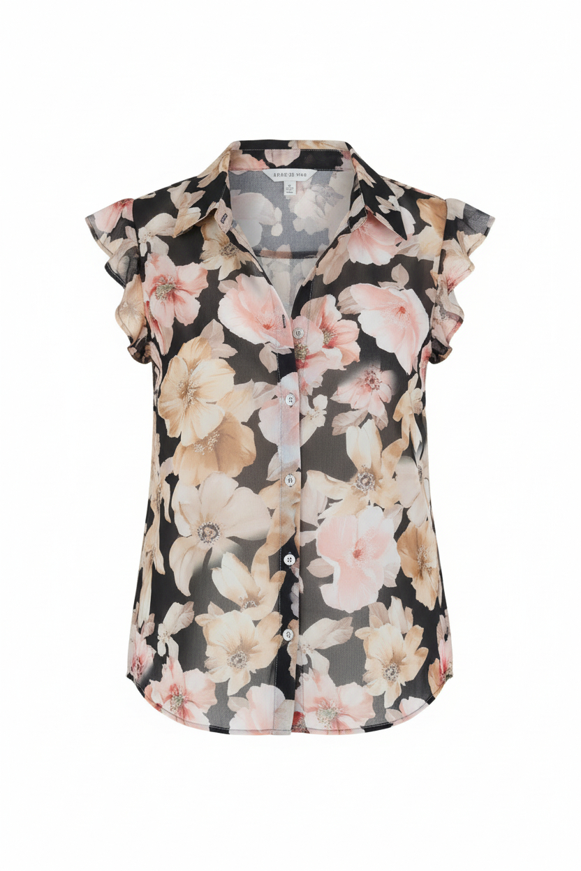 Camisa Gasa Estampada - Imagen 6