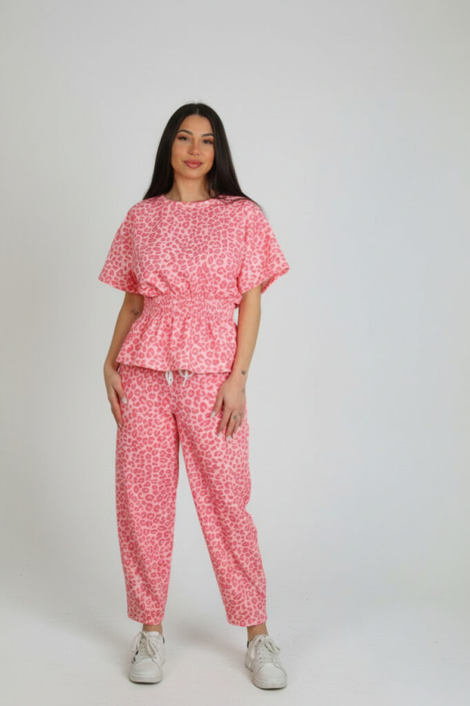 Conjunto Fruncido Print