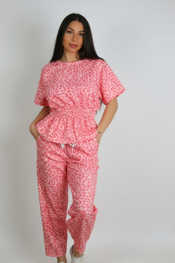 Conjunto Fruncido Print