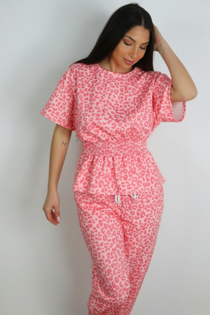 Conjunto Fruncido Print