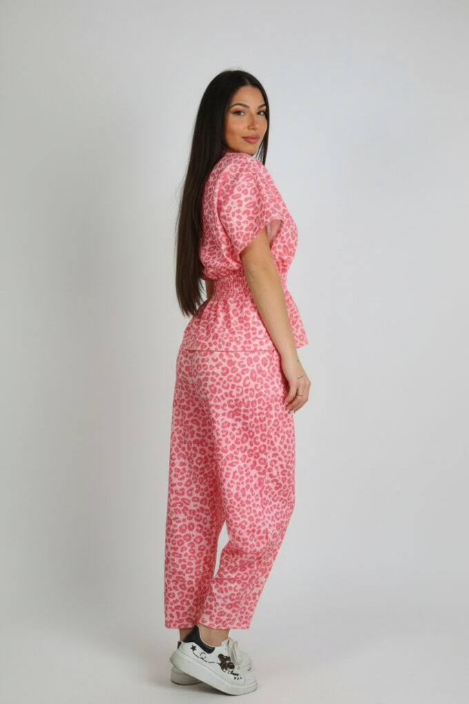 Conjunto Fruncido Print