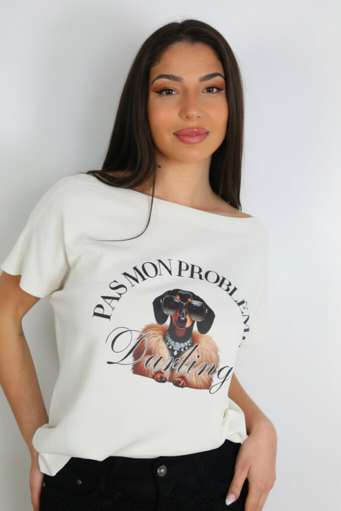 Camiseta Hilo Estampada