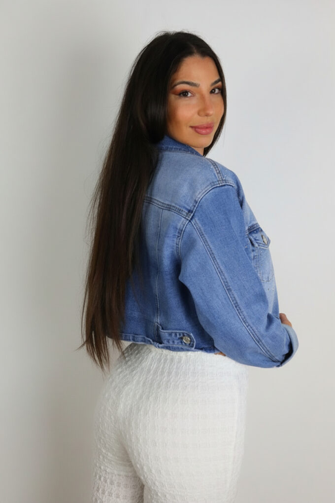 Chaqueta Vaquera Brillos