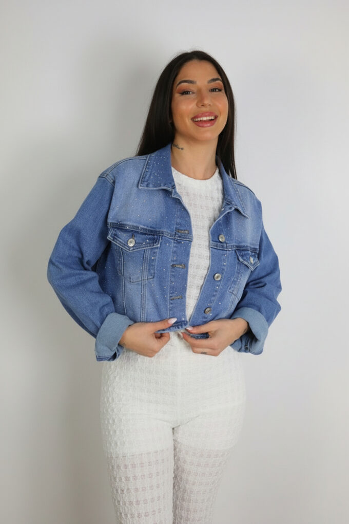 Chaqueta Vaquera Brillos