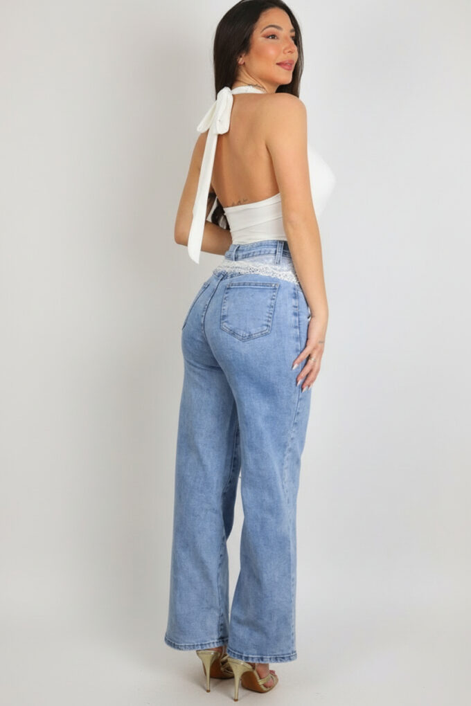 Vaquero Wide Leg Chantilly