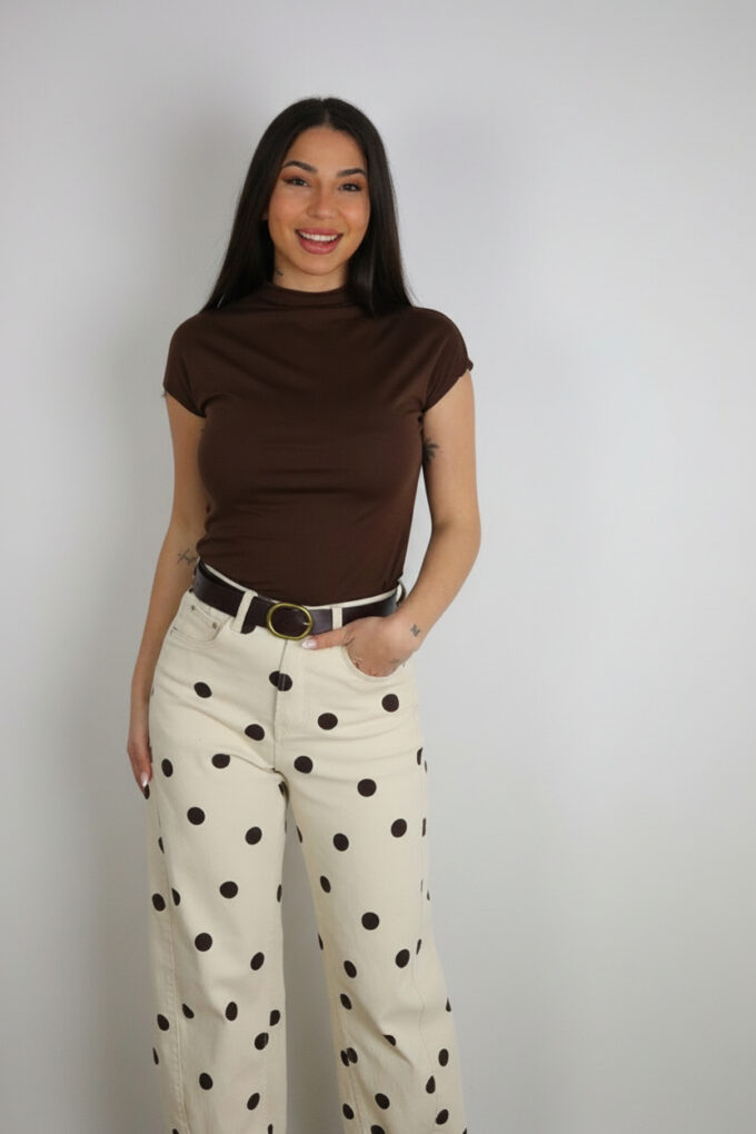 Camiseta Licra Cuello Medio