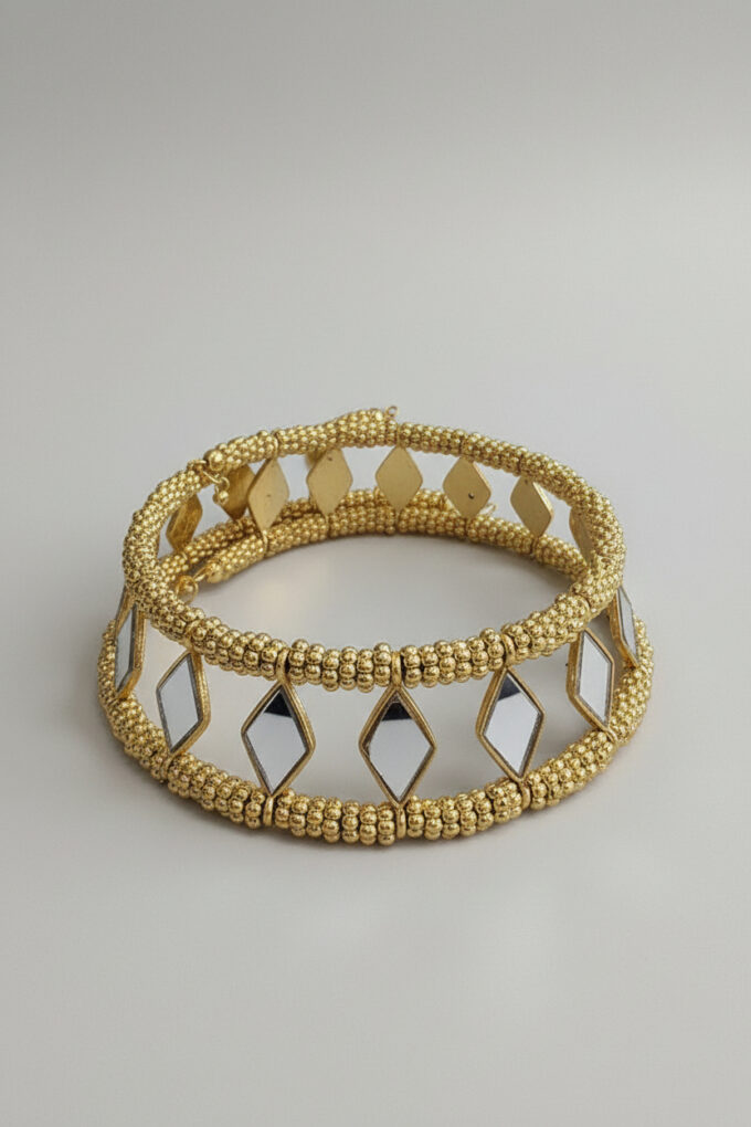 Gargantilla Espejos Rombos