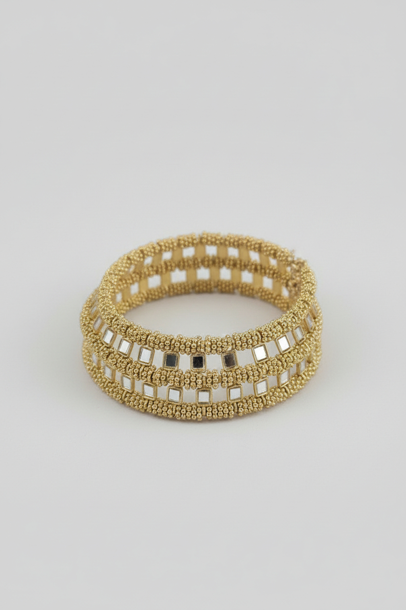 Gargantilla Espejos Cuadrados