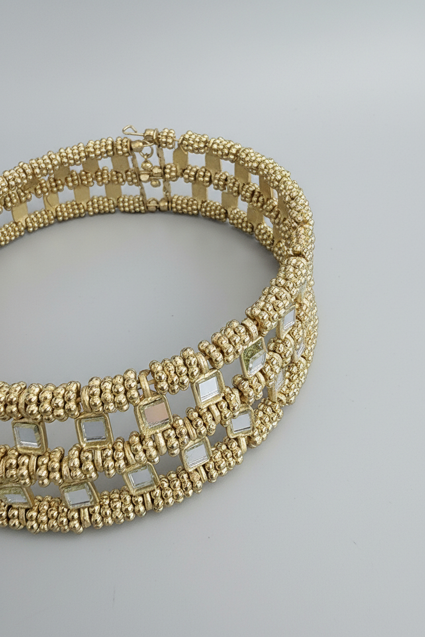 Gargantilla Espejos Cuadrados - Imagen 2