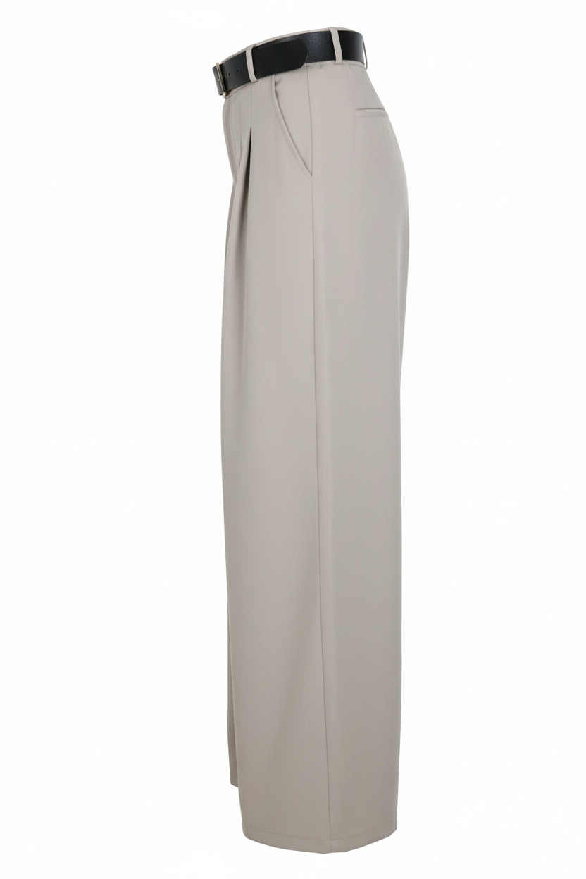 Pantalon Pinzas Cinturón - Imagen 5