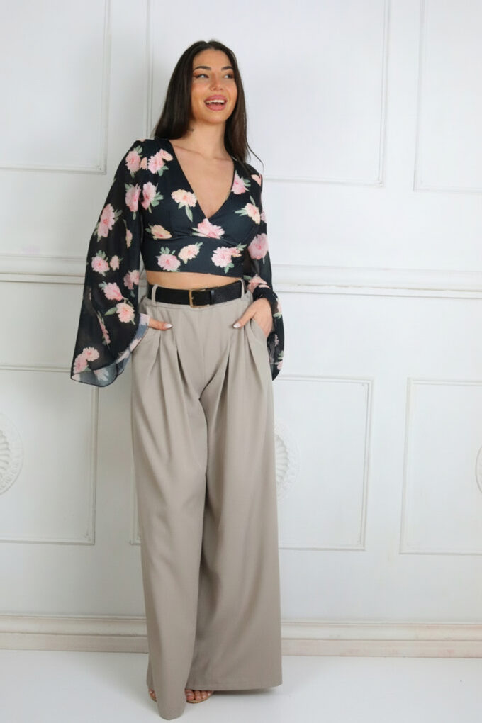 Pantalon Pinzas Cinturón