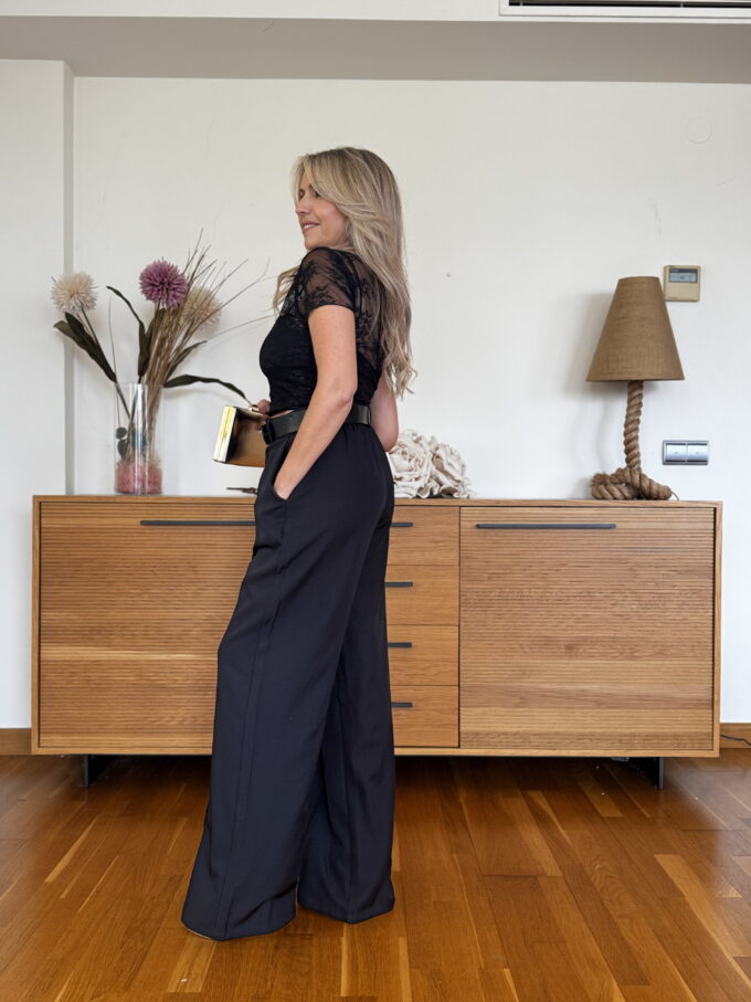 Pantalon Costura Cinturón