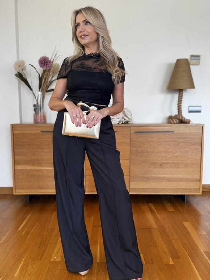 Pantalon Costura Cinturón