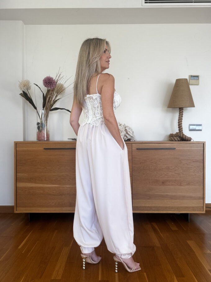 Pantalon Bajo Botón