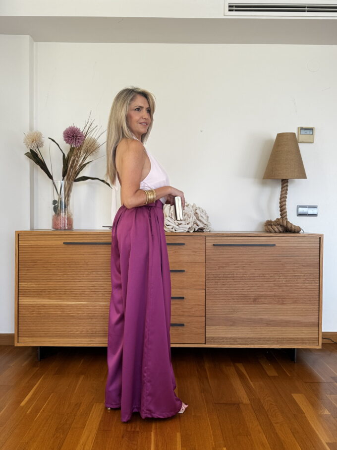 Pantalon Palazzo Pinzas