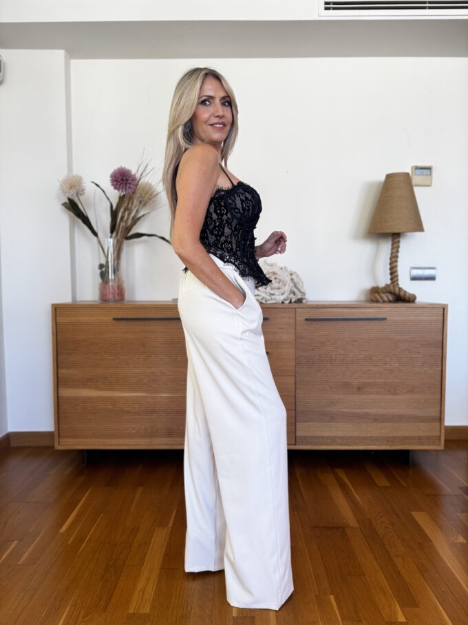Pantalon Costura Cinturón