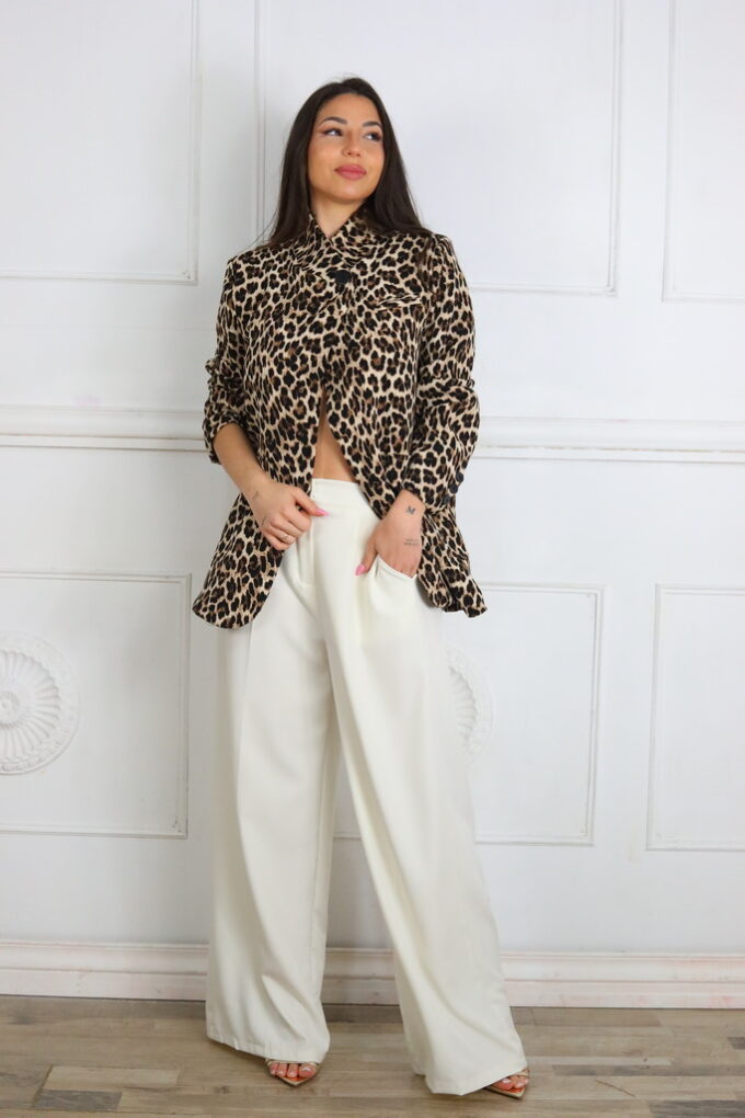 Pantalon Pinzas Palazzo
