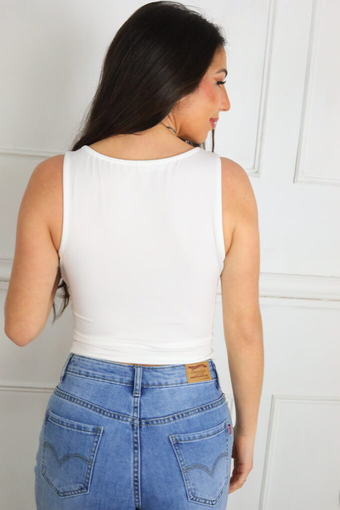 Top Licra Cascos