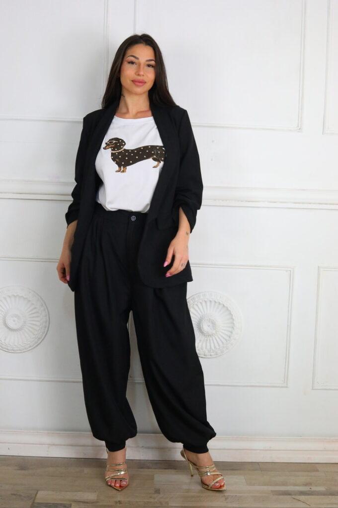 Blazer Manga Fruncida