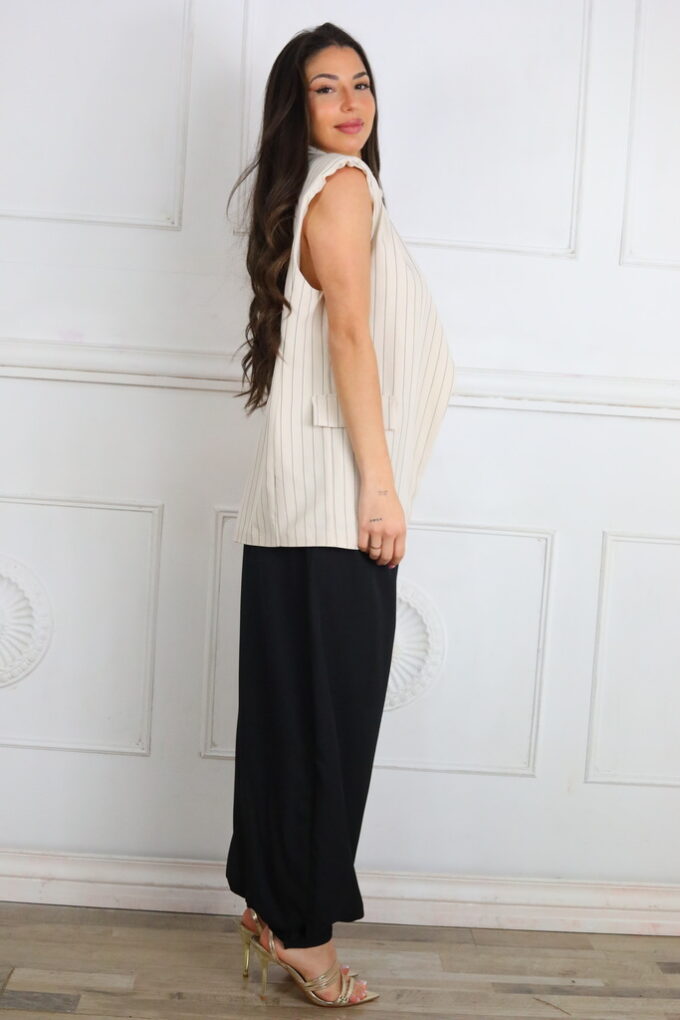 Pantalon Bajo Botón