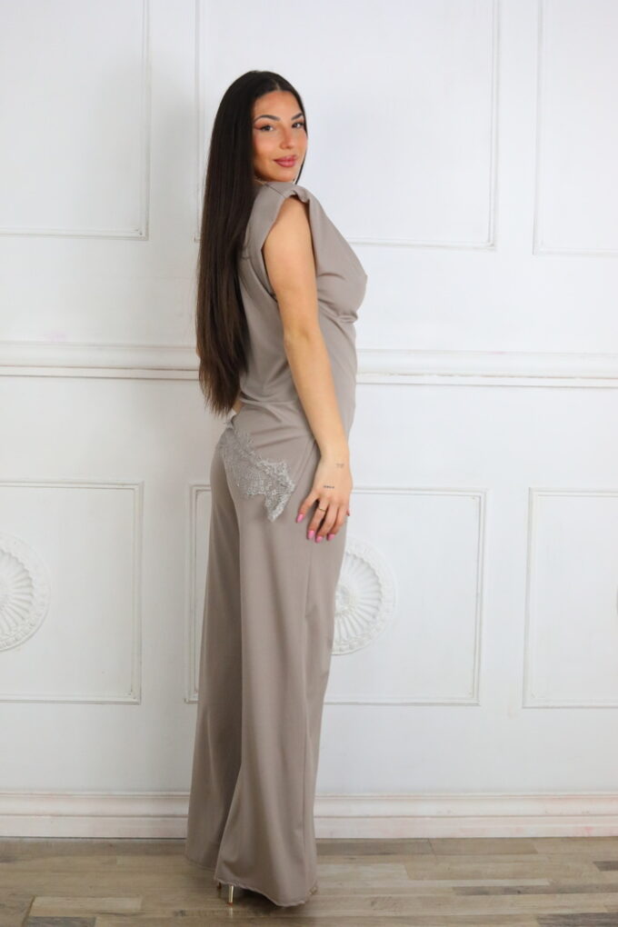 Conjunto Licra Encaje