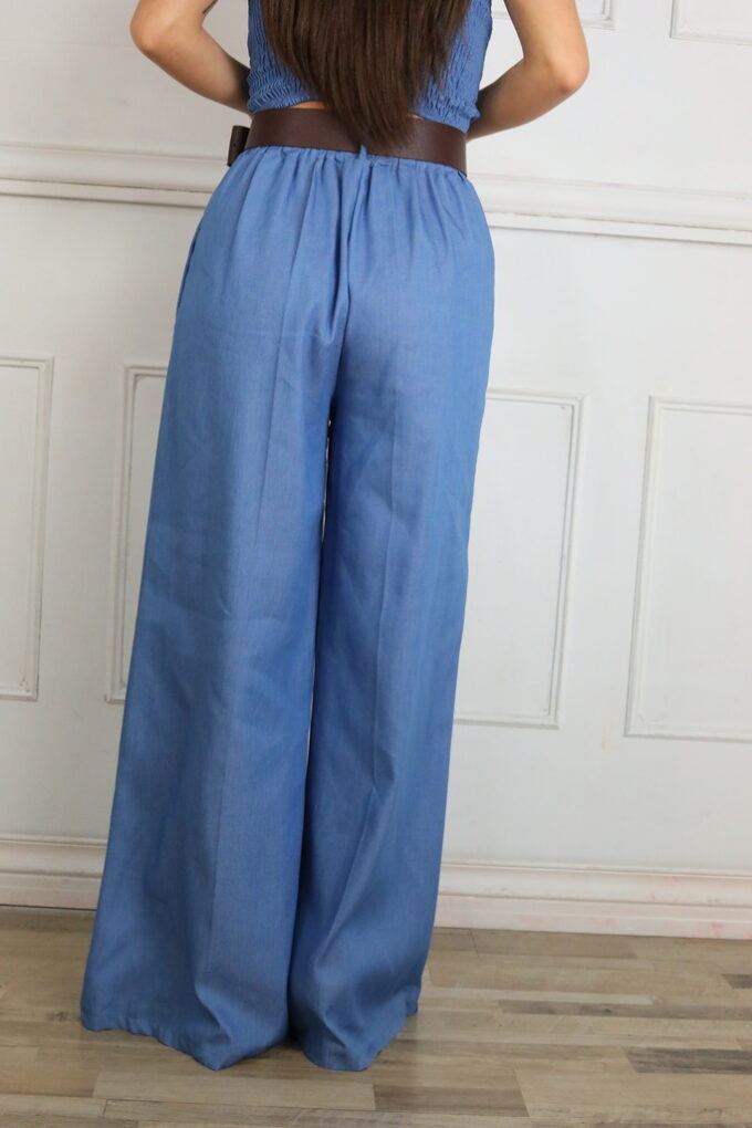 Pantalon Pinzas Cinturón