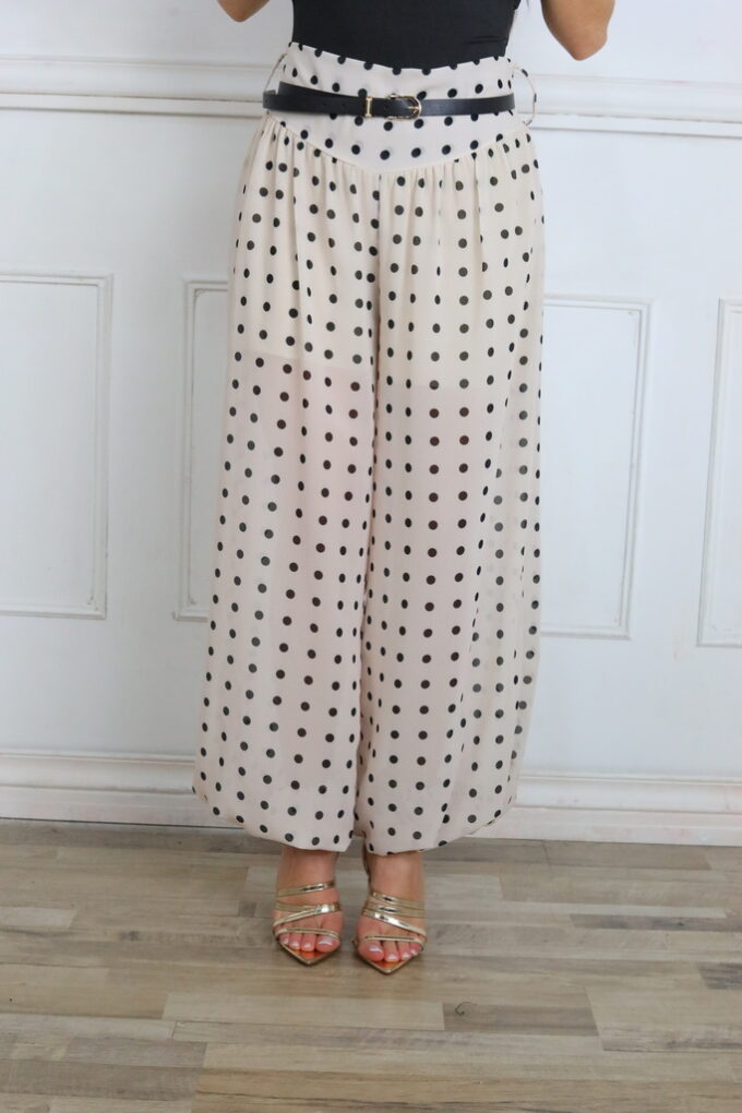 Pantalon Gasa Lunares