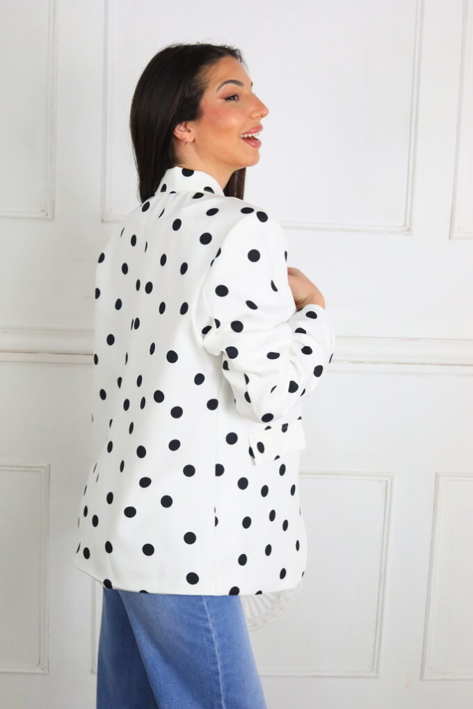 Blazer Estampada Mao