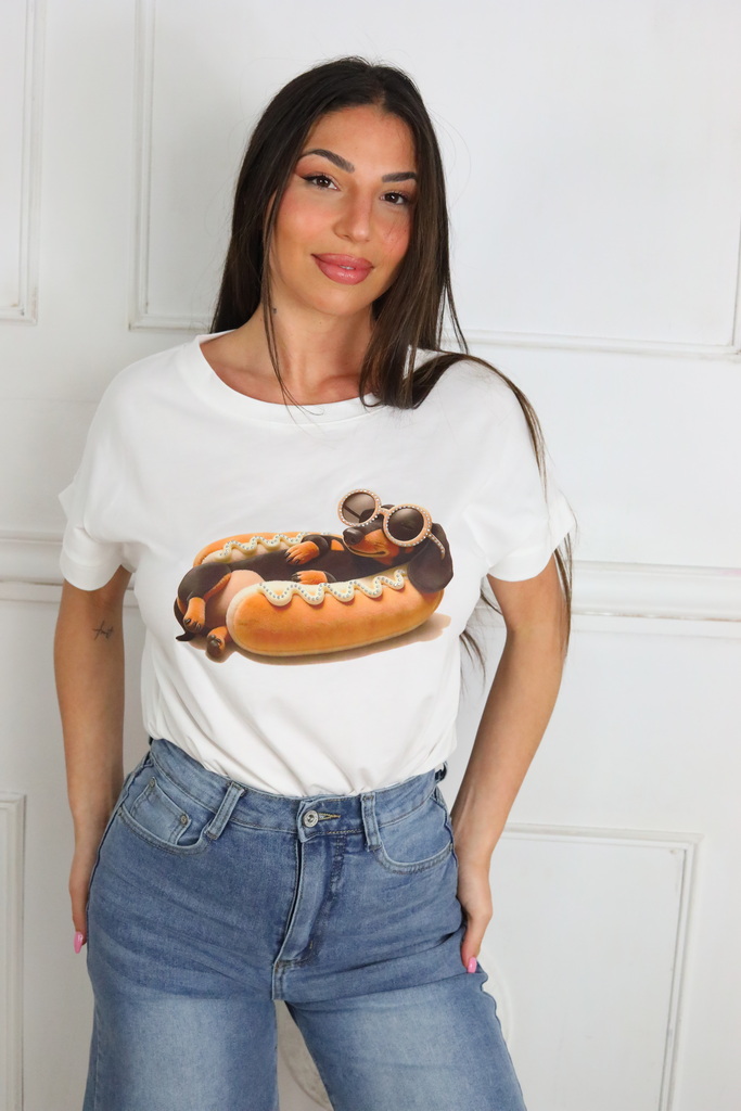 Camiseta Estampada Brillos - Imagen 4