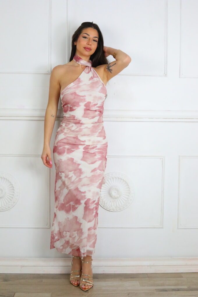 Vestido Asimétrico Tull