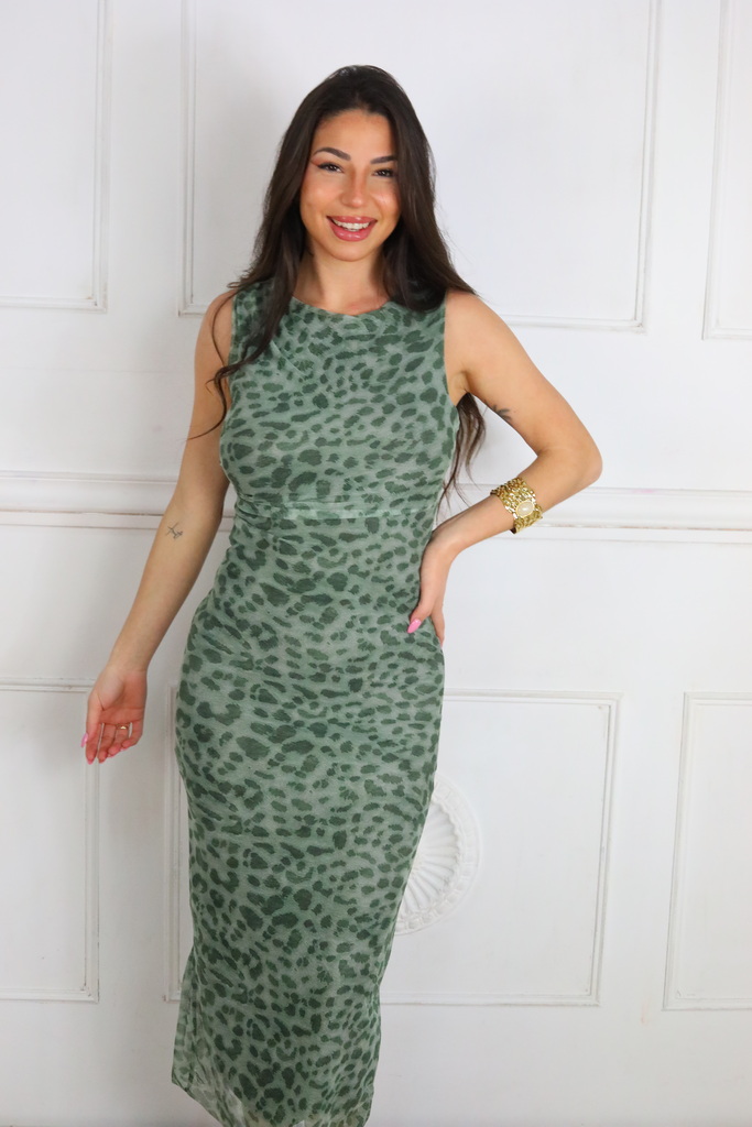 Vestido Tull Estampado - Imagen 2