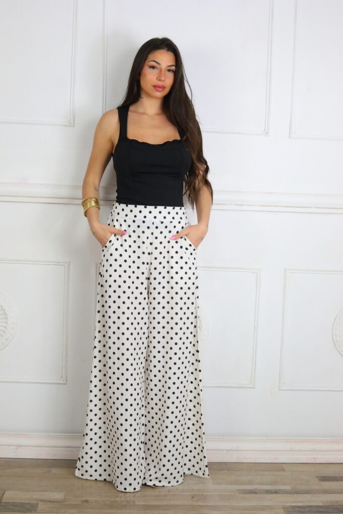 Pantalon Palazzo Estampado